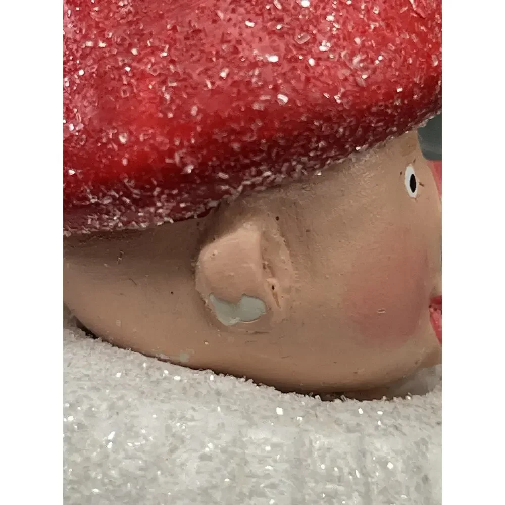 VTG Dept 56 Sugar & Spice Jointed Peppermint Ornament Mary Lisa Chestnut 8